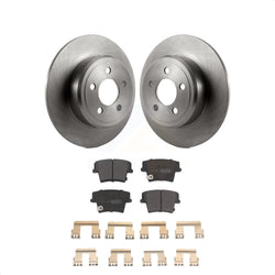 Rear Disc Brake Rotors And Semi-Metallic Pads Kit For Dodge Charger Chrysler 300 Challenger Magnum Avenger K8F-101655