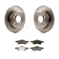 Rear Disc Brake Rotors And Semi-Metallic Pads Kit For Mini Cooper K8F-101761