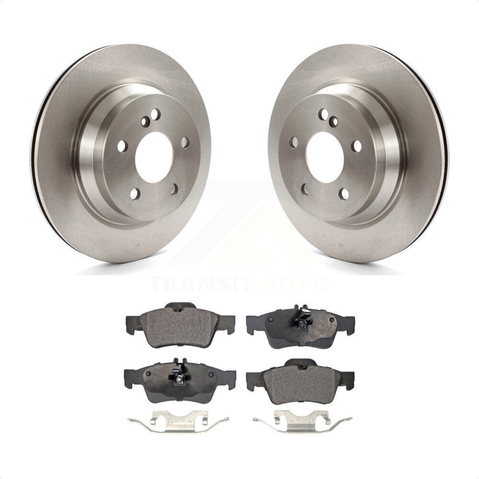 Rear Disc Brake Rotors And Semi-Metallic Pads Kit For Mercedes-Benz E350 E320 E500 CLS550 E400 CLS500 CLS400 E550 E63 AMG K8F-101780