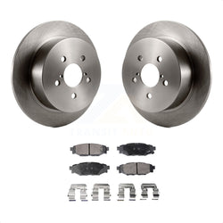 Rear Disc Brake Rotors And Semi-Metallic Pads Kit For Subaru Outback Legacy K8F-101803