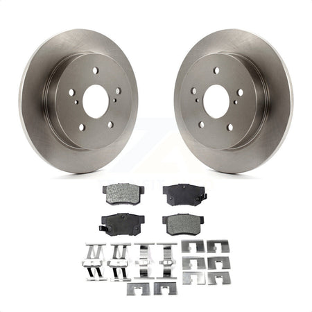 Rear Disc Brake Rotors And Semi-Metallic Pads Kit For 2010-2013 Suzuki Kizashi K8F-101908 by Transit Auto