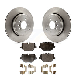 Rear Disc Brake Rotors And Semi-Metallic Pads Kit For 2010-2013 Land Rover Range Sport Supercharged K8F-101922