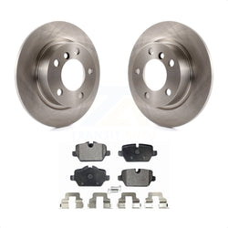 Rear Disc Brake Rotors And Semi-Metallic Pads Kit For Mini Cooper Countryman Paceman K8F-101932