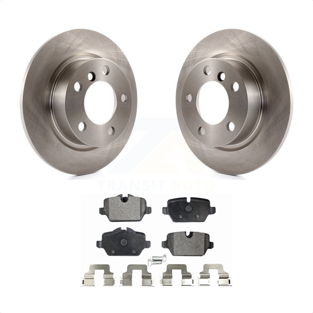 Rear Disc Brake Rotors And Semi-Metallic Pads Kit For Mini Cooper Countryman Paceman K8F-101932 by Transit Auto