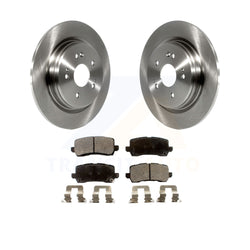 Rear Disc Brake Rotors And Semi-Metallic Pads Kit For 2015-2020 Acura TLX K8F-101973