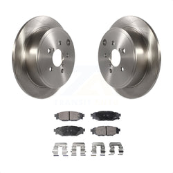 Rear Disc Brake Rotors And Semi-Metallic Pads Kit For Subaru WRX K8F-102226