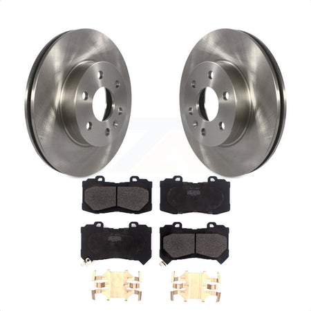 Front Disc Brake Rotors And Semi-Metallic Pads Kit For 2015-2020 Chevrolet Colorado GMC Canyon K8F-102488 by Transit Auto