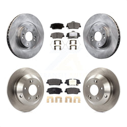 Front Rear Disc Brake Rotors And Semi-Metallic Pads Kit For Kia Sorento Hyundai Santa Fe Sport K8F-102580