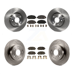 Front Rear Disc Brake Rotors And Semi-Metallic Pads Kit For 2016-2022 Honda HR-V K8F-102583