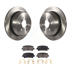 Rear Disc Brake Rotors And Semi-Metallic Pads Kit For 2015-2020 Chevrolet Colorado GMC Canyon K8F-102593
