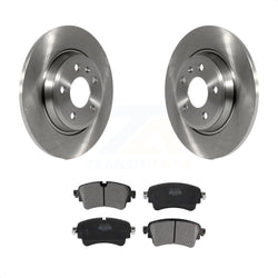 Rear Disc Brake Rotors And Semi-Metallic Pads Kit For Audi A4 Quattro K8F-102600