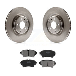 Rear Disc Brake Rotors And Semi-Metallic Pads Kit For Audi Q5 A4 A5 Quattro A6 S5 S4 Sportback allroad PHEV K8F-102605