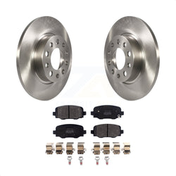 Rear Disc Brake Rotors And Semi-Metallic Pads Kit For Jeep Renegade Fiat 500X K8F-102611