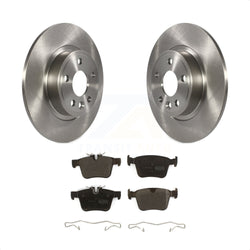Rear Disc Brake Rotors And Semi-Metallic Pads Kit For Land Rover Discovery Sport Jaguar E-Pace K8F-102634