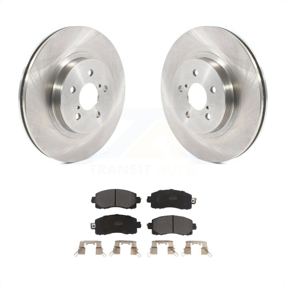 Front Disc Brake Rotors And Semi-Metallic Pads Kit For Subaru Crosstrek Impreza K8F-102685 by Transit Auto