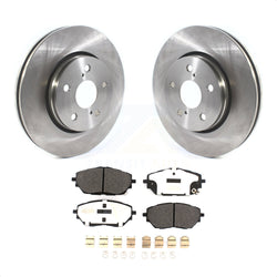 Front Disc Brake Rotors And Semi-Metallic Pads Kit For Toyota C-HR K8F-102689