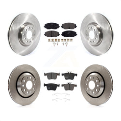 Front Rear Disc Brake Rotors And Semi-Metallic Pads Kit For Volkswagen Atlas Cross Sport K8F-102769