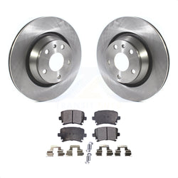 Rear Disc Brake Rotors And Semi-Metallic Pads Kit For Audi TT Quattro RS K8F-102794
