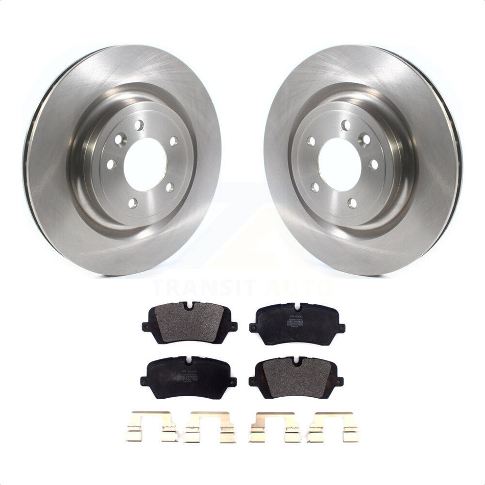 Rear Disc Brake Rotors And Semi-Metallic Pads Kit For Land Rover Range Sport Discovery K8F-102799 by Transit Auto