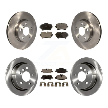 Front Rear Disc Brake Rotors And Semi-Metallic Pads Kit For Mini Cooper K8F-102855 by Transit Auto