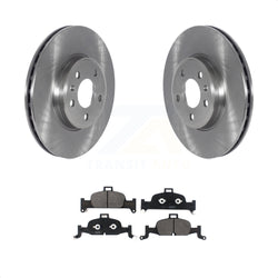 Front Disc Brake Rotors And Semi-Metallic Pads Kit For Audi A4 Quattro A5 Sportback K8F-103461