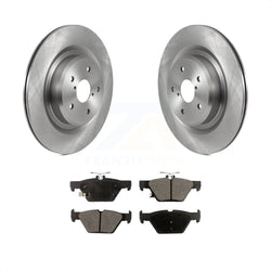Rear Disc Brake Rotors And Semi-Metallic Pads Kit For 2019-2022 Subaru Ascent K8F-103527