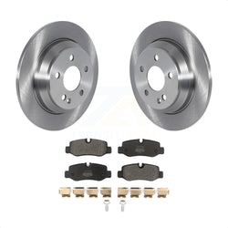 Rear Disc Brake Rotors And Semi-Metallic Pads Kit For Mercedes-Benz Metris K8F-103535