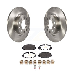Rear Disc Brake Rotors And Semi-Metallic Pads Kit For Jeep Compass K8F-103702