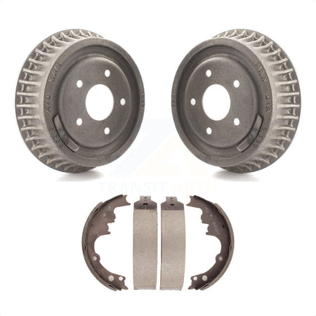 Rear Brake Drum Shoes Kit For Chevrolet S10 GMC Sonoma Blazer Camaro Jimmy Pontiac Firebird Isuzu Hombre Oldsmobile Bravada Typhoon LLV K8N-100075 by Transit Auto