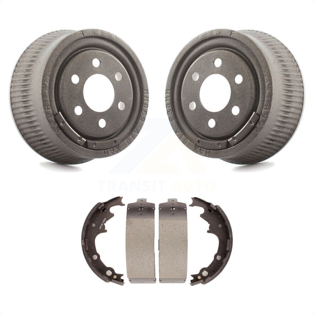 Rear Brake Drum Shoes Kit For 1991-2002 Dodge Dakota With 9" Diameter K8N-100089 by Transit Auto