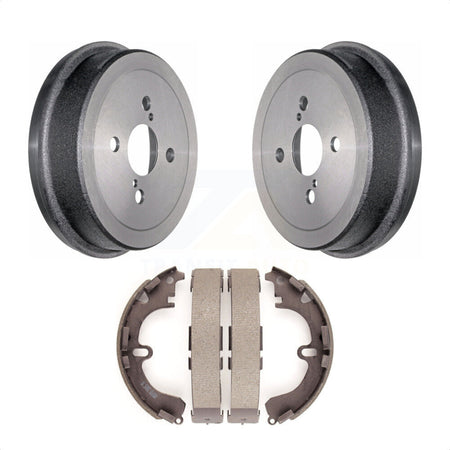 Rear Brake Drum Shoes Kit For Toyota Corolla Prizm Chevrolet Geo K8N-100111 by Transit Auto