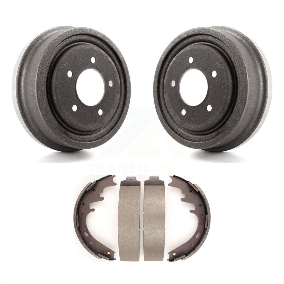 Rear Brake Drum Shoes Kit For Ford F-150 K8N-100120 by Transit Auto