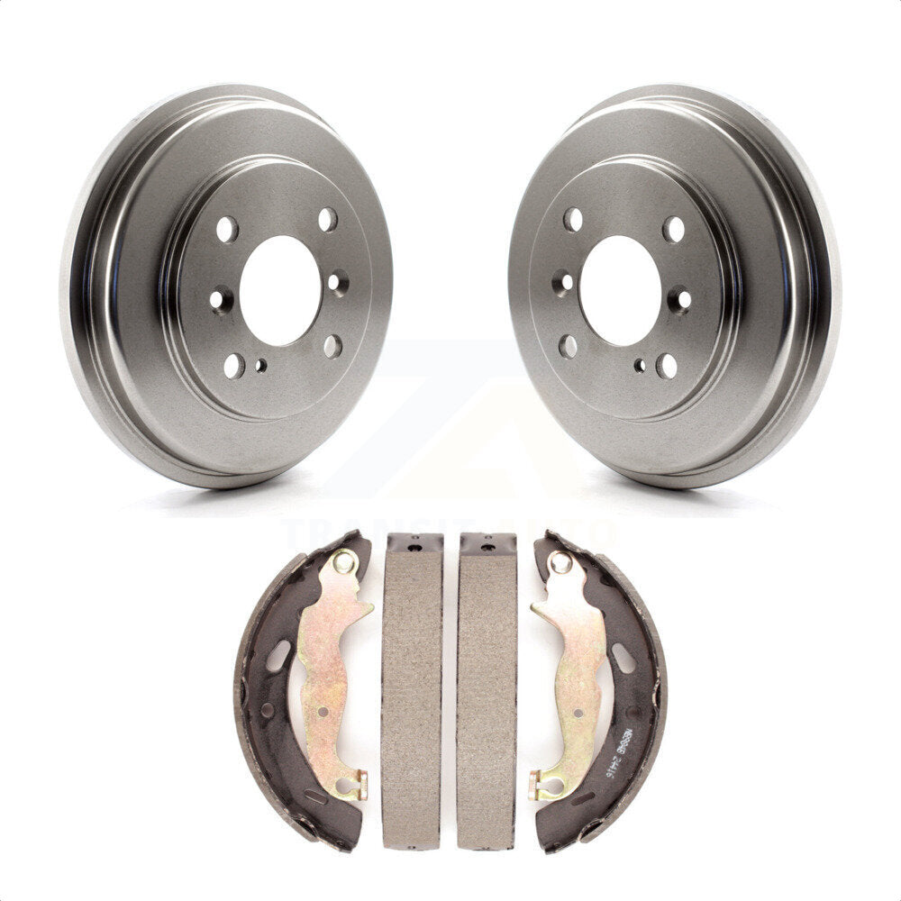 Rear Brake Drum Shoes Kit For Ford Fiesta K8N-100202 by Transit Auto