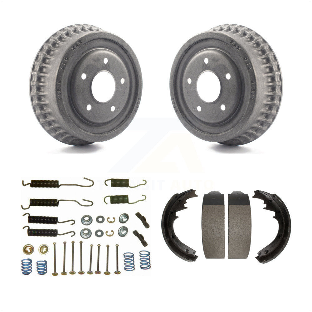 Rear Brake Drum Shoes And Spring Kit For 1985-1991 GMC Jimmy K8N-100275 by Transit Auto