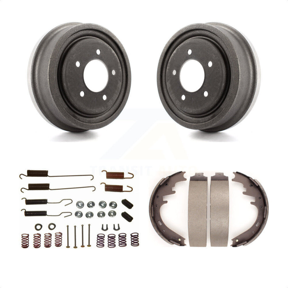 Rear Brake Drum Shoes And Spring Kit For Ford F-150 K8N-100319 by Transit Auto