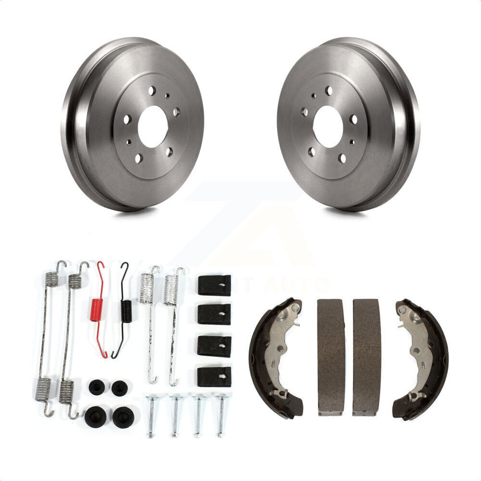 Rear Brake Drum Shoes And Spring Kit For 2012-2016 Ford Focus FMSI=1004 K8N-100383 by Transit Auto