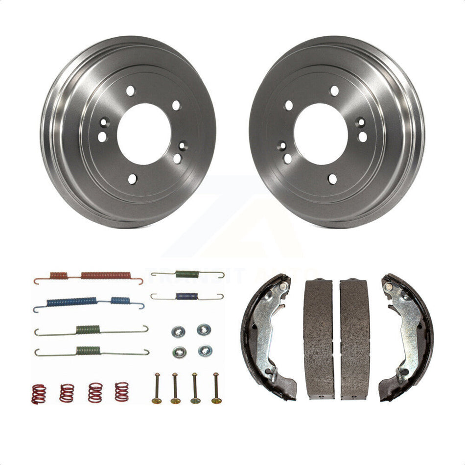 Rear Brake Drum Shoes And Spring Kit For 2008-2009 Hyundai Elantra K8N-100385 by Transit Auto