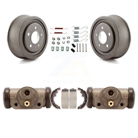 Rear Brake Drum Shoes Spring And Cylinders Kit For Jeep Wrangler TJ K8N-100406 by Transit Auto