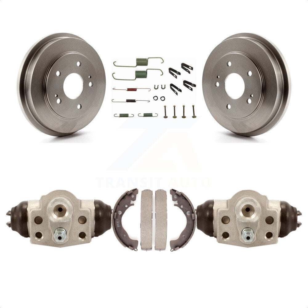 Rear Brake Drum Shoes Spring And Cylinders Kit For 2011 Honda Civic GX K8N-100440 by Transit Auto