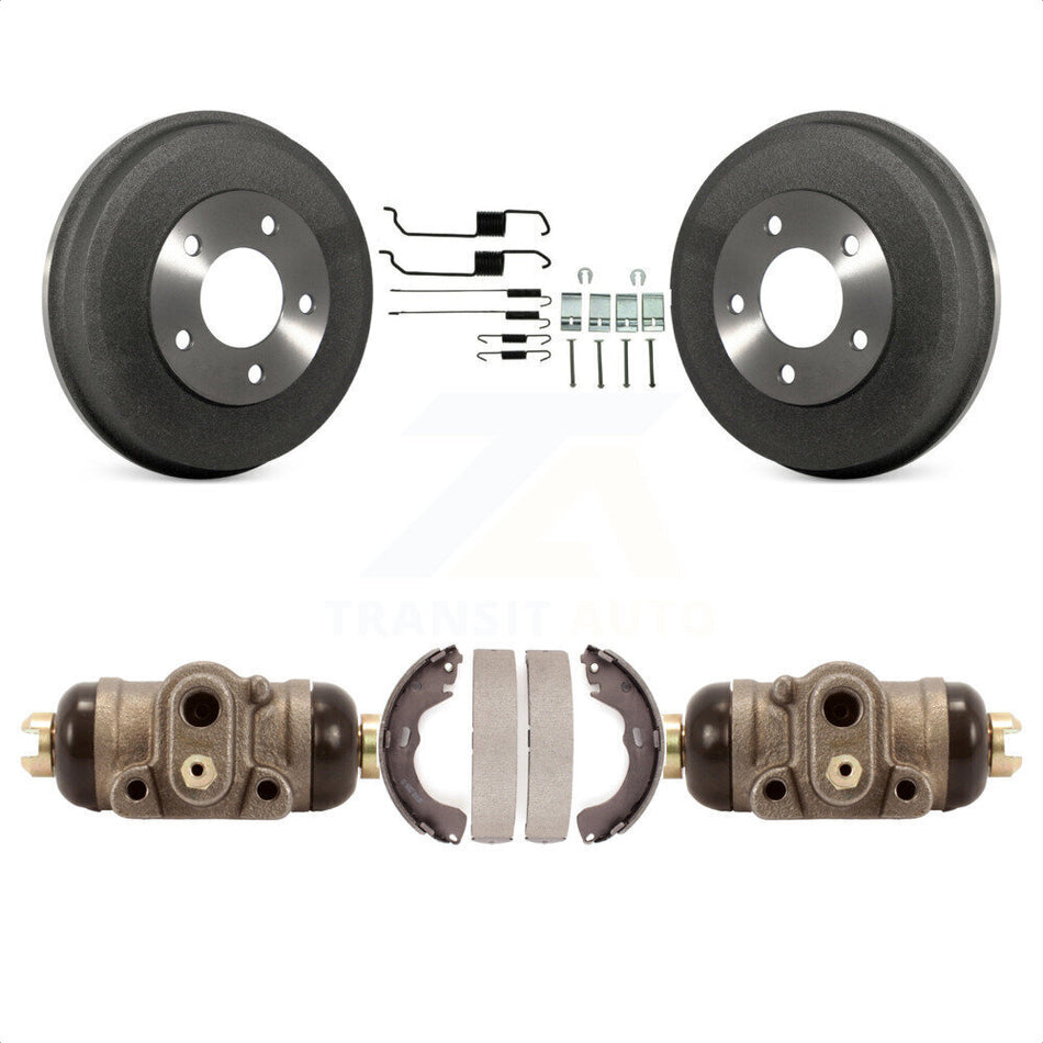 Rear Brake Drum Shoes Spring And Cylinders Kit For Ford Escape Mazda Tribute Mercury Mariner K8N-100442 by Transit Auto