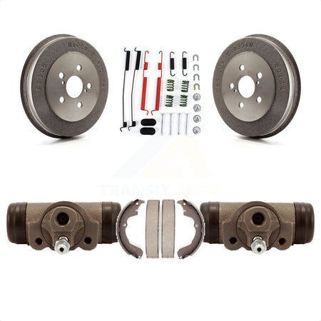 Rear Brake Drum Shoes Spring And Cylinders Kit For Pontiac Vibe Toyota Matrix K8N-100448 by Transit Auto