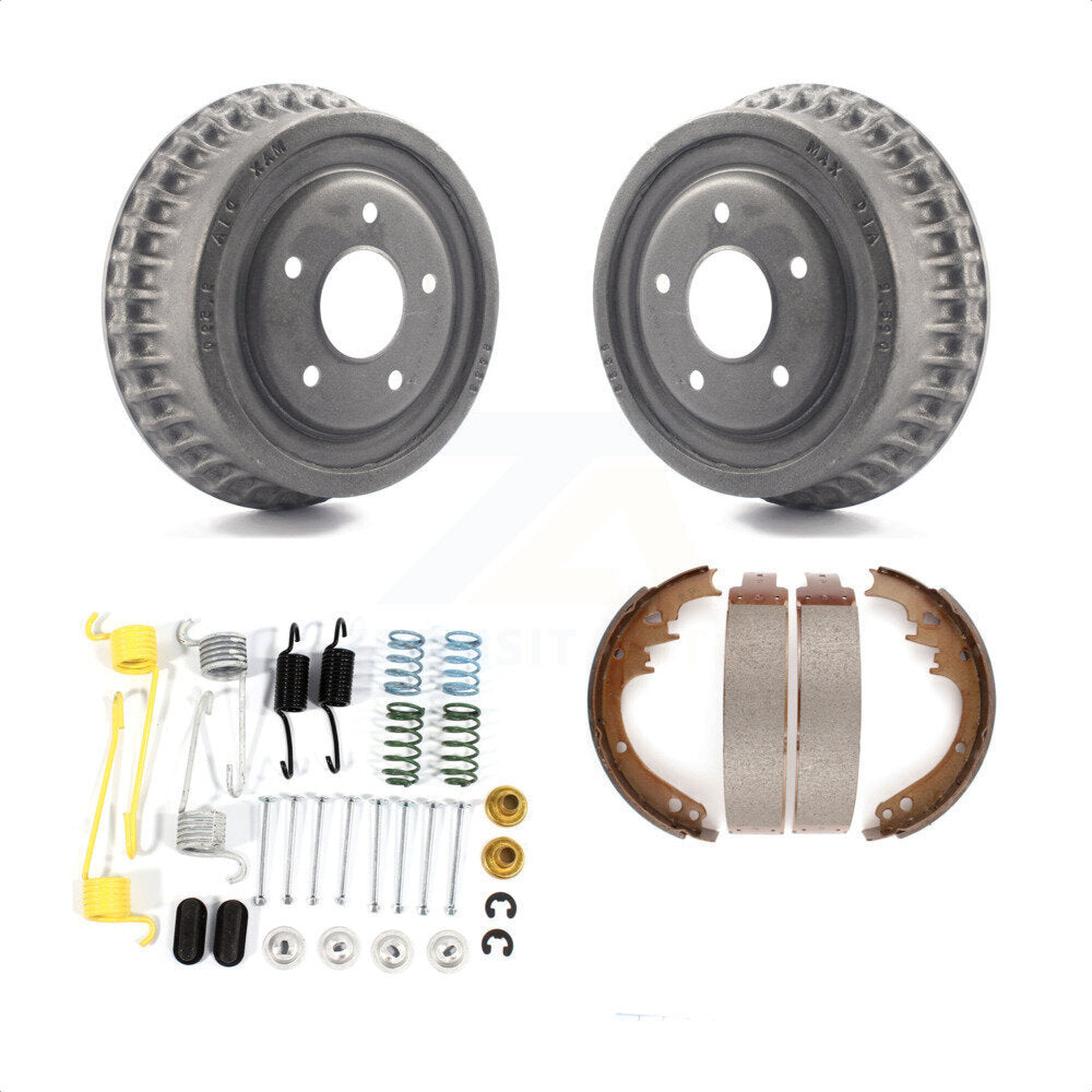 Rear Brake Drum Shoes And Spring Kit For Buick Electra With 9.5" Diameter K8N-100514 by Transit Auto