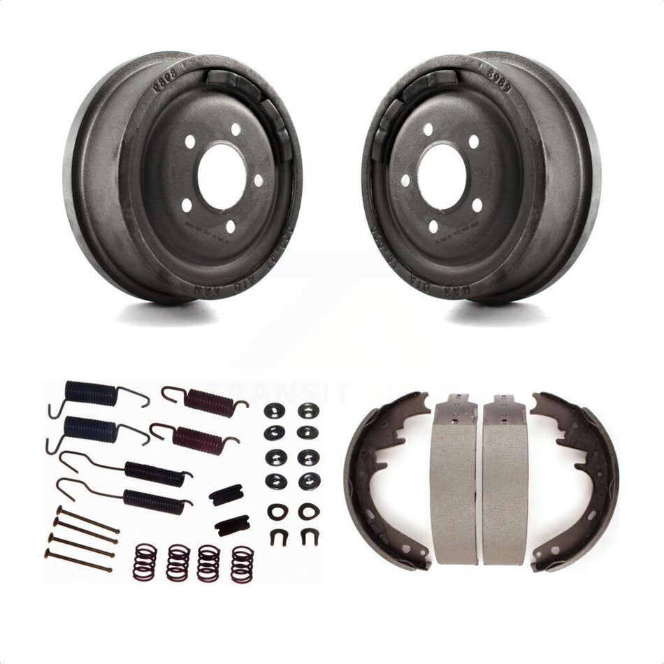 Rear Brake Drum Shoes And Spring Kit For 1983-1983 Ford F-150 F-100 With 10" Diameter K8N-100530 by Transit Auto