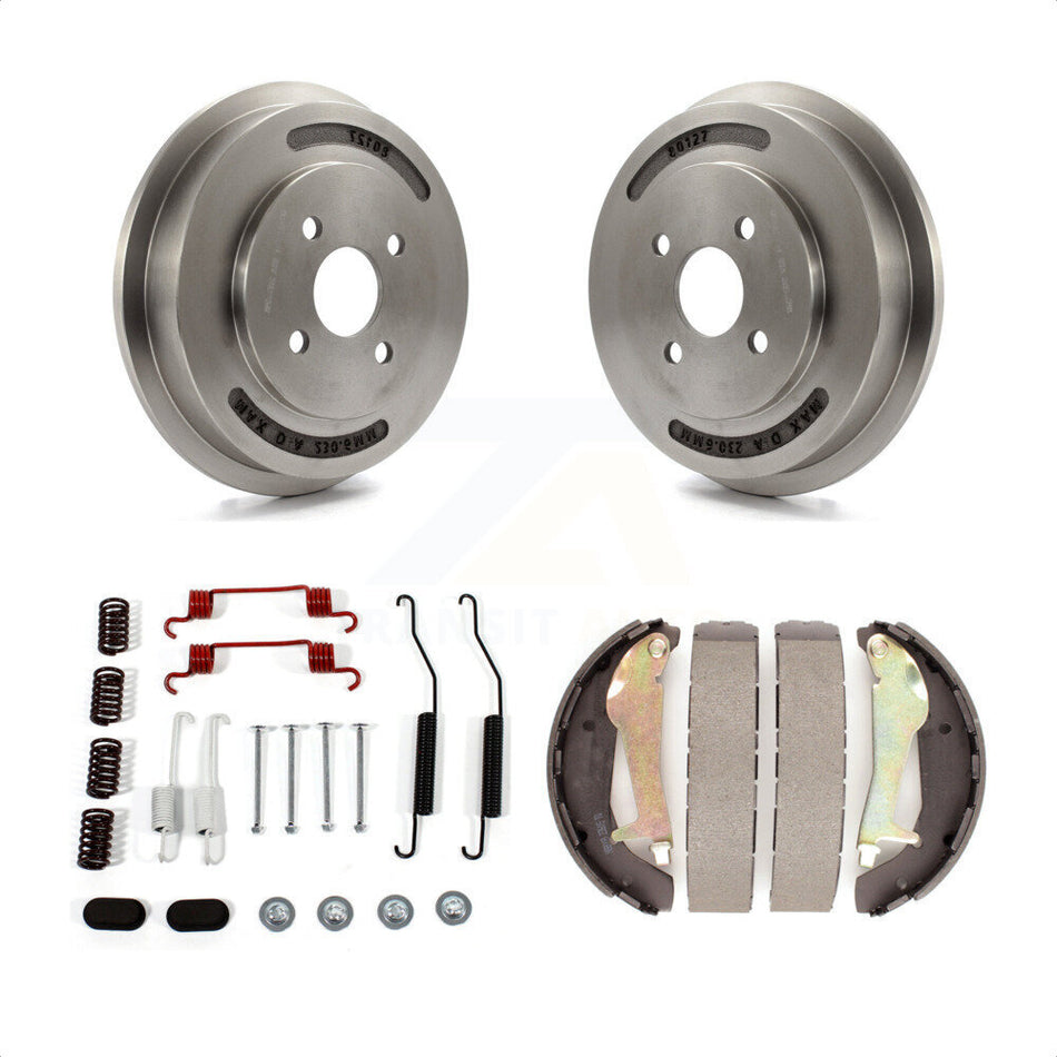 Rear Brake Drum Shoes And Spring Kit For Chevrolet Cobalt Pontiac G5 With 4 Lug Wheels K8N-100559 by Transit Auto