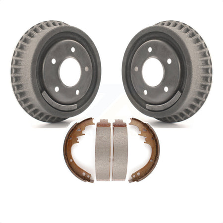 Rear Brake Drum Shoes Kit For 1991 Chevrolet Caprice Wagon 9-1 2" x Size K8N-100562 by Transit Auto