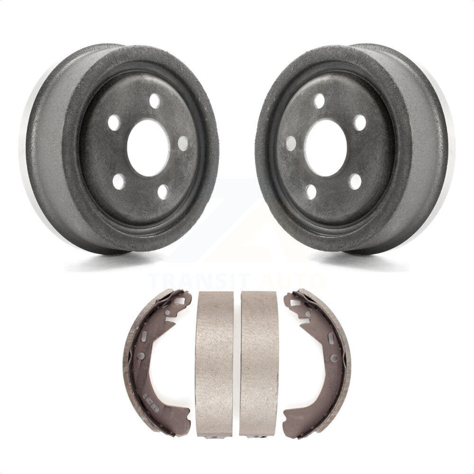 Rear Brake Drum Shoes Kit For 1992-1993 Chevrolet Beretta Except Vehicles Built USA Market K8N-100564 by Transit Auto