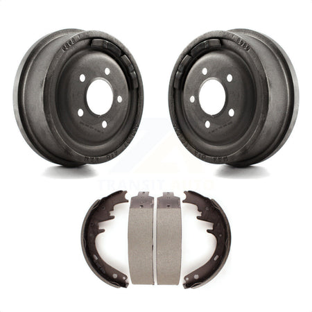 Rear Brake Drum Shoes Kit For 1983-1983 Ford F-150 F-100 With 10" Diameter K8N-100567 by Transit Auto