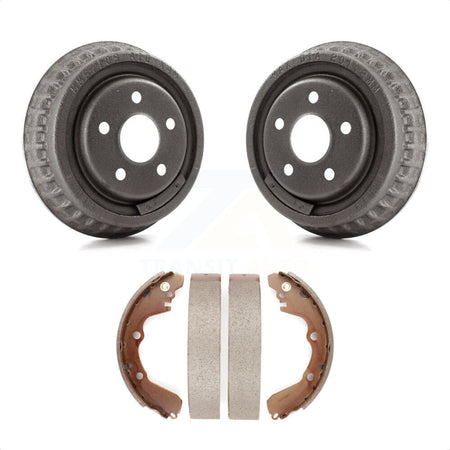 Rear Brake Drum Shoes Kit For 2001 Dodge Stratus Coupe K8N-100570 by Transit Auto