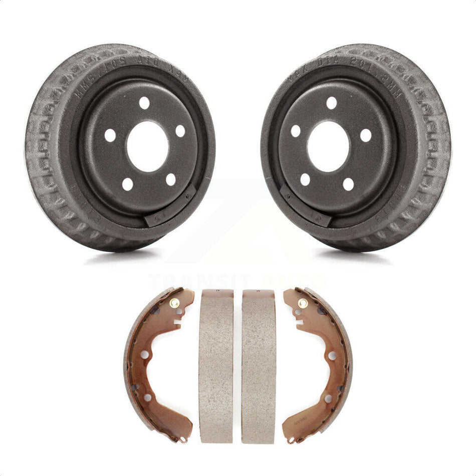 Rear Brake Drum Shoes Kit For 2001 Dodge Stratus Coupe K8N-100570 by Transit Auto