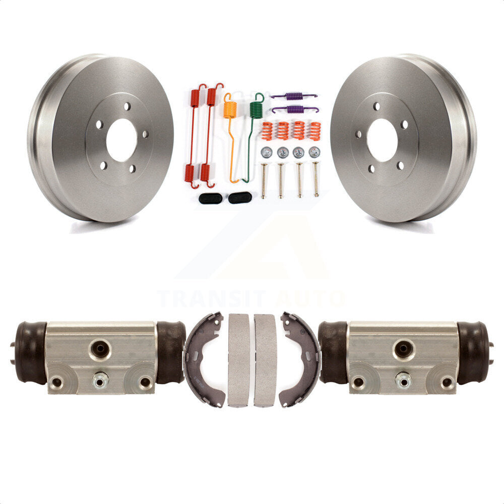 Rear Brake Drum Shoes Spring And Cylinders Kit For 2008 Mazda Tribute K8N-100610 by Transit Auto